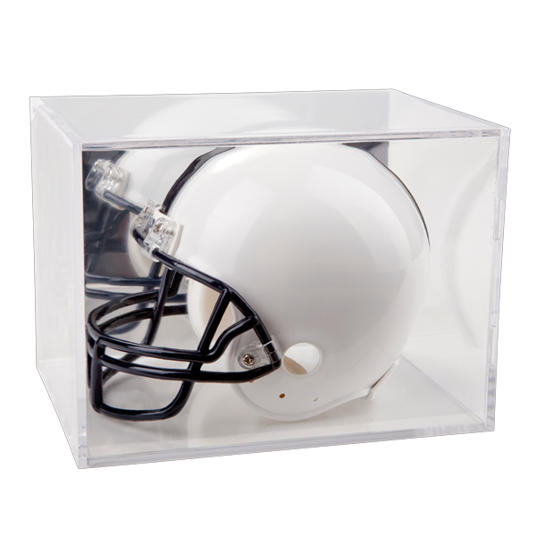 The Original Ballqube Mini Football/Helmet Display Box 