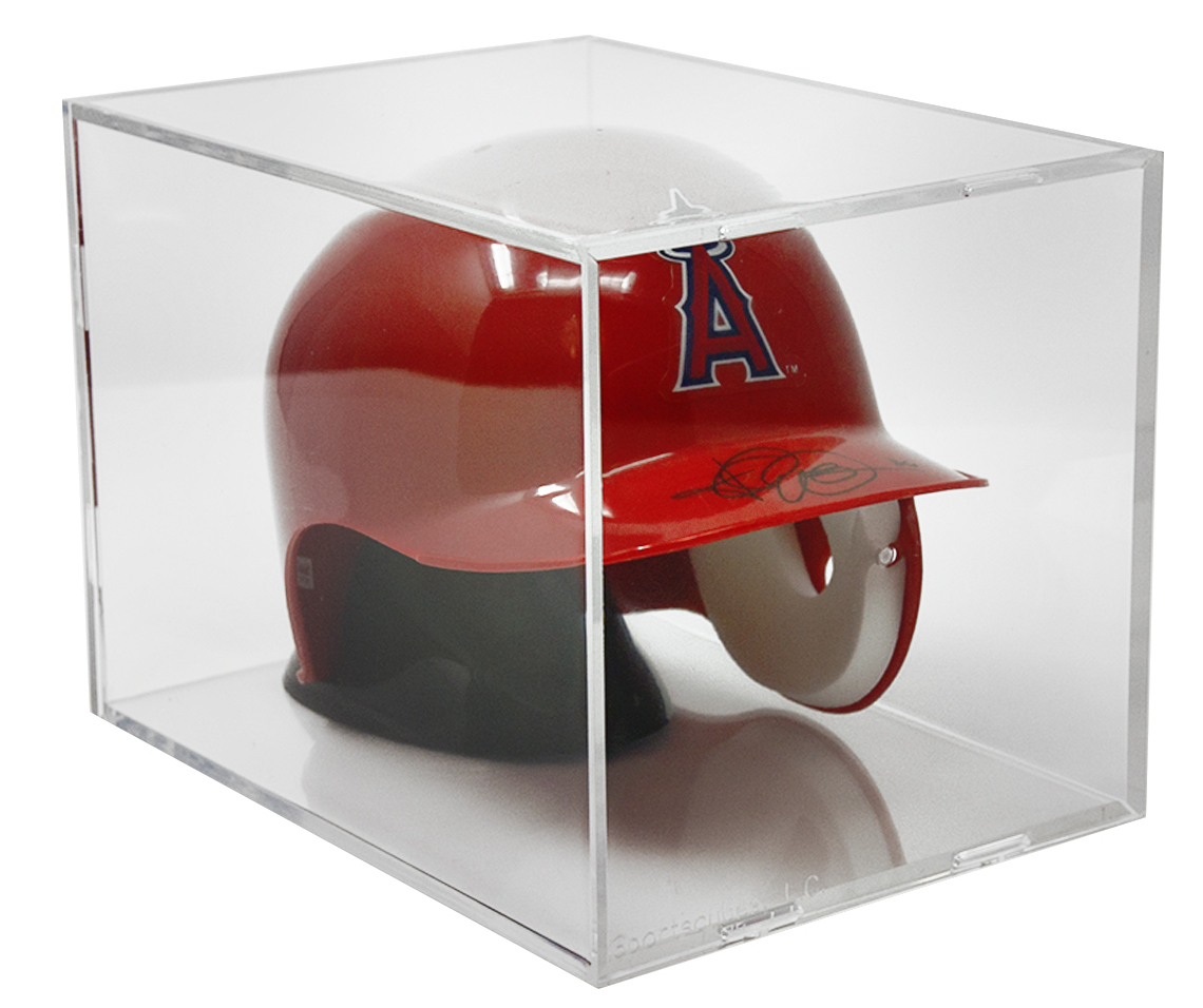 The Original Ballqube Mini Football/Helmet Display Box 